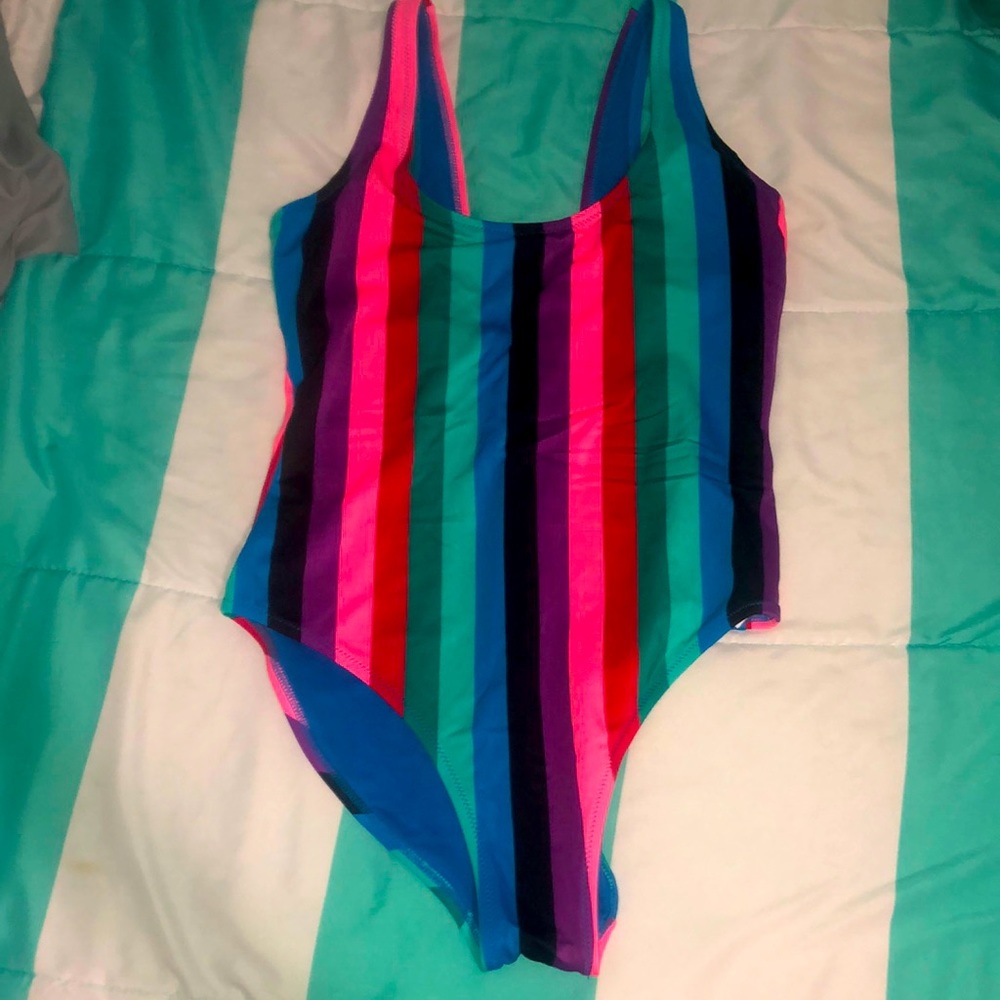 One piece bathing suit